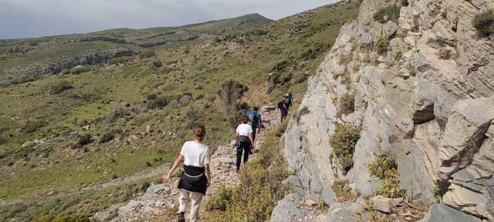 Hiking in Karystia